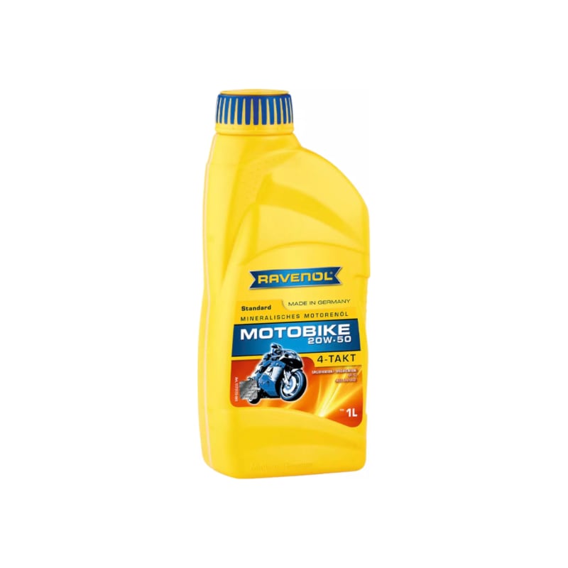 Olej silnikowy Ravenol Motobike 4T Standard 20W-50 Półsyntetyk 1l  - 5100