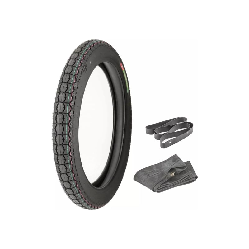 Opona + dętka + fartuch Yuan Xing P23 2.75-18 6PR TT
