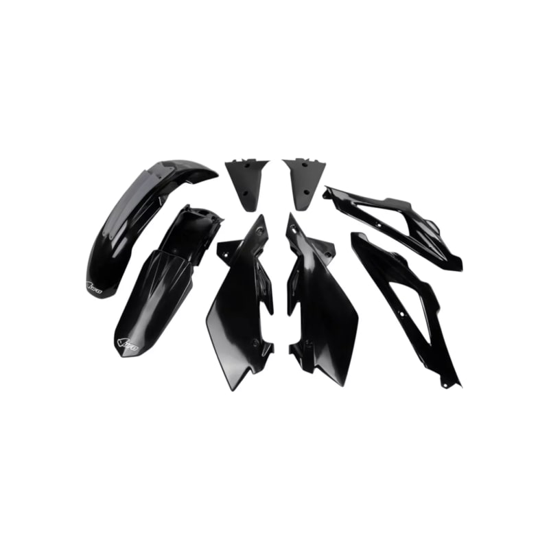 Komplet plastików UFO Husqvarna TC 125 250 05-07 czarny