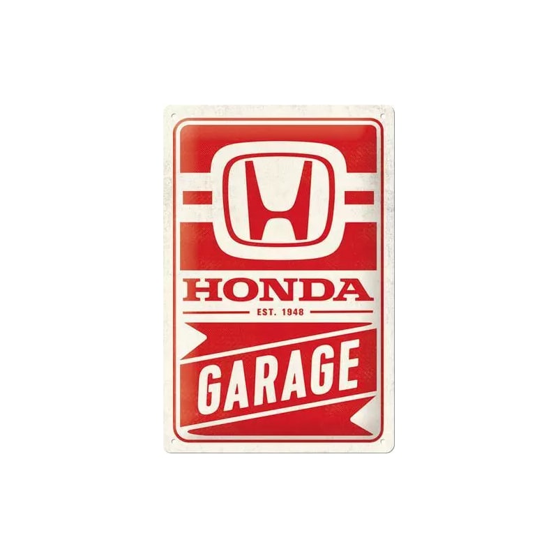 Plakat blaszany 20x30cm Honda AM Garage