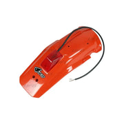 Błotnik tył UFO ze światłem pomarańczowy Honda XR 600R