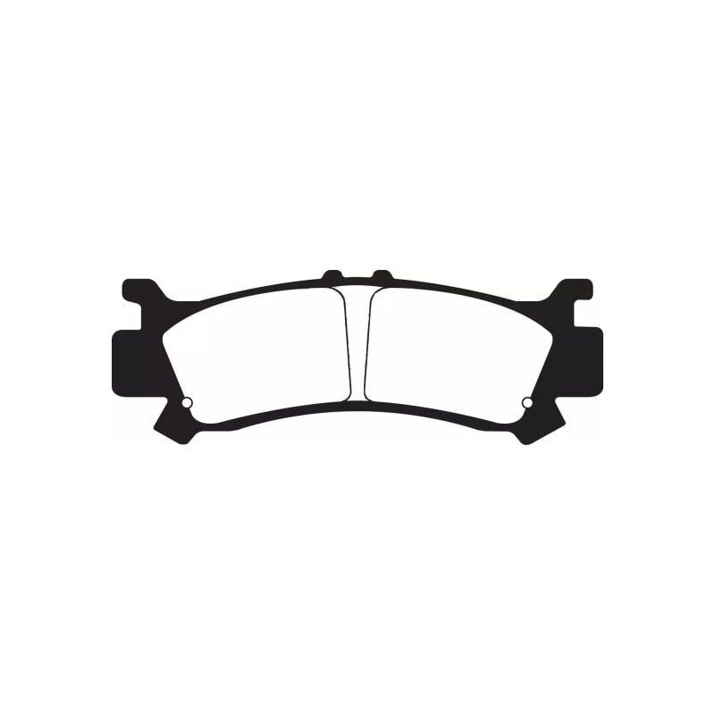 Klocki hamulcowe EBC FA 701 TT (2 szt.)