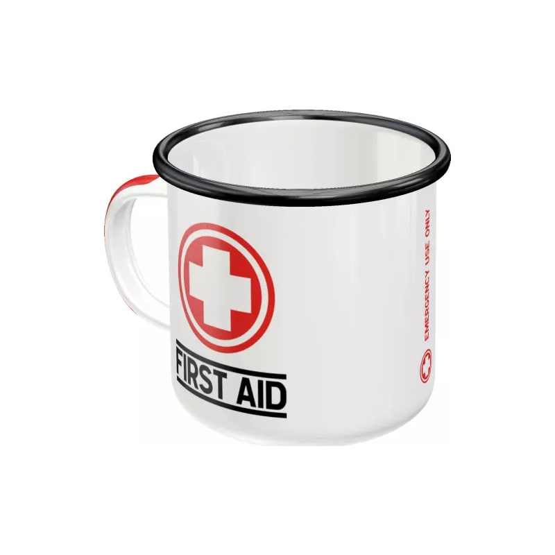 Kubek emaliowany First Aid Class