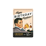 Pocztówka blaszana 14x10cm Happy Birthday 3