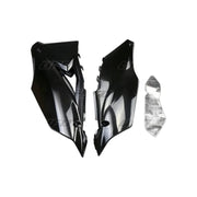 Komplet plastikowych osłon bocznych tylnych UFO Kawasaki KXF 450 19 czarne
