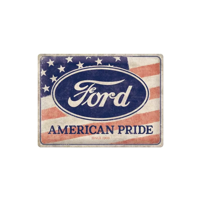 Plakat blaszany 30x40cm Ford American