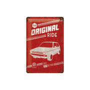 Plakat blaszany 20x30cm VW Golf The Original