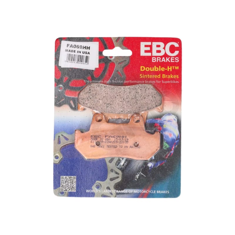 Klocki hamulcowe EBC FA 069 HH (2 szt.)