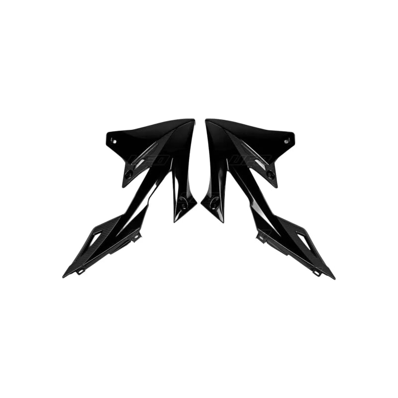 Osłony chłodnicy UFO Suzuki RMZ 250 19 RMZ 450 18-19 czarna