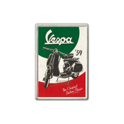 Pocztówka blaszana 14x10cm Vespa The Italian