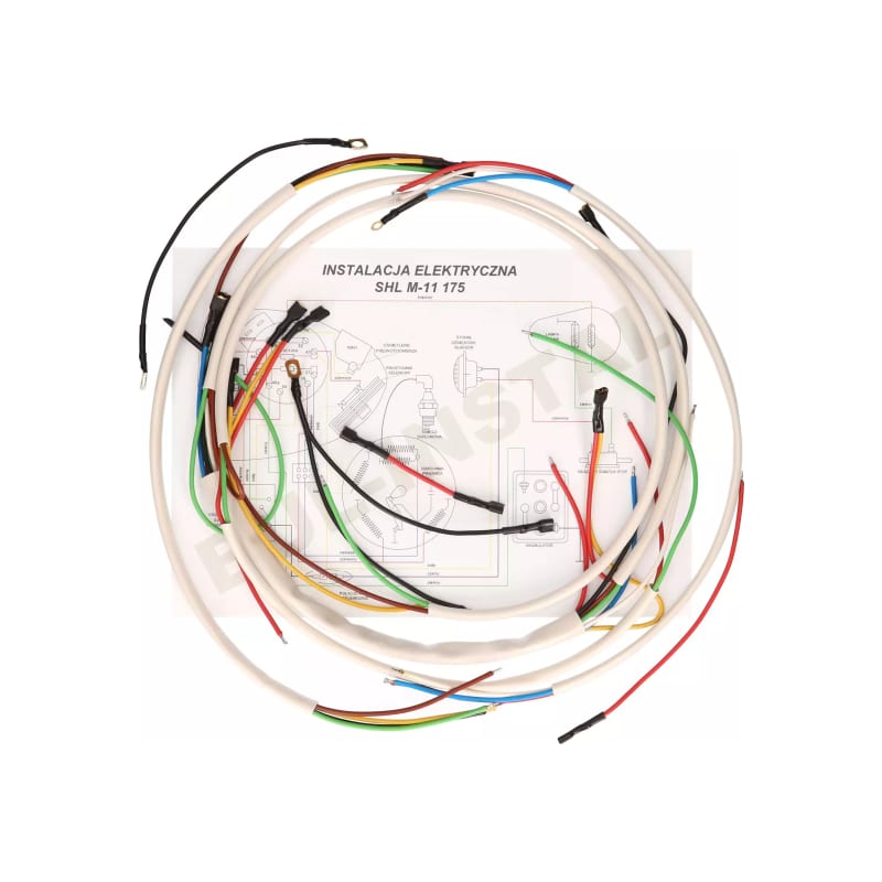 Wiązka - instalacja elektryczna SHL M11 175 biała