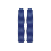 Osłony gumowe przedniego zawieszenia Polisport 350 x 41mm niebieskie
