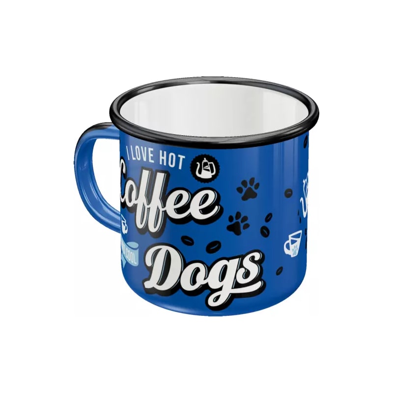 Kubek emaliowany PfotenSchild Hot Caffe