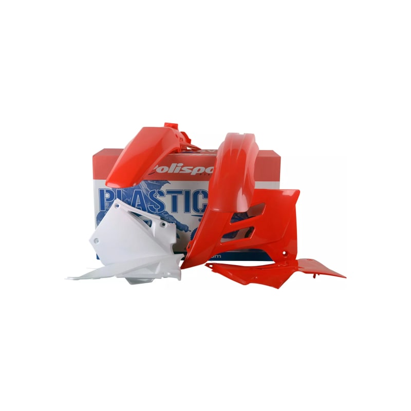 Zestaw plastików Polisport czerwony-biały