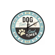 Zegar ścienny Dog Times