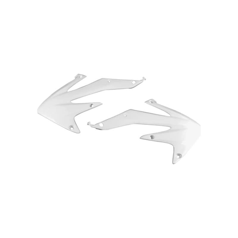Osłony chłodnicy UFO Honda CRF 450X 05-07 białe