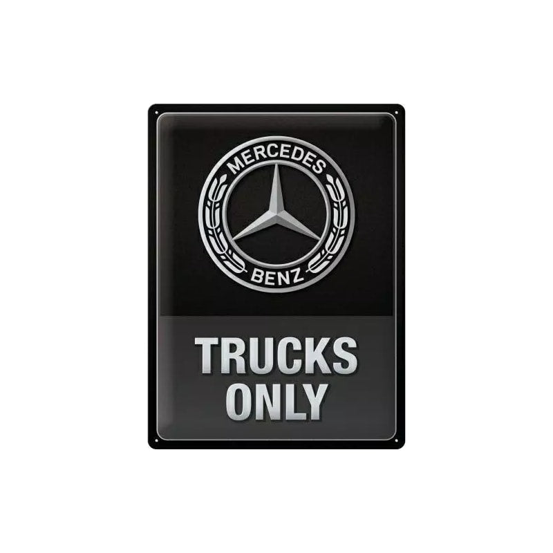 Plakat blaszany 30x40cm Mercedes Daimler Truck Only