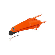 Błotnik tył UFO pomarańczowy ( enduro z lampką )
