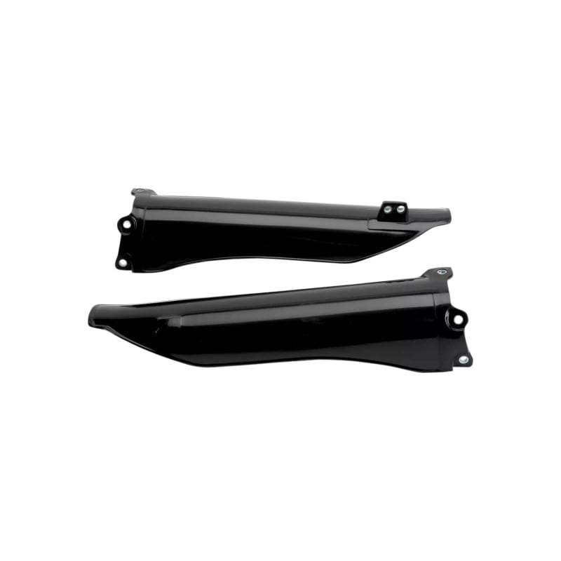 Osłony amortyzatora przód UFO Kawasaki KXF 250 450 06-08 KLX 450R 07-14 czarne
