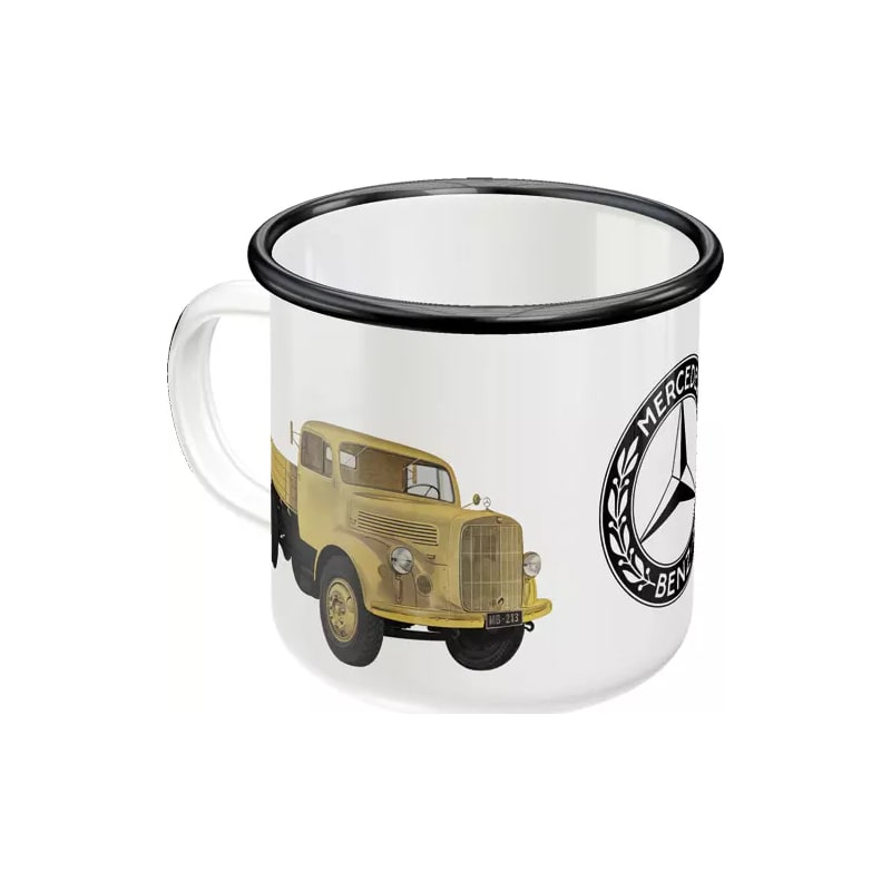 Kubek emaliowany Daimler Truck Models