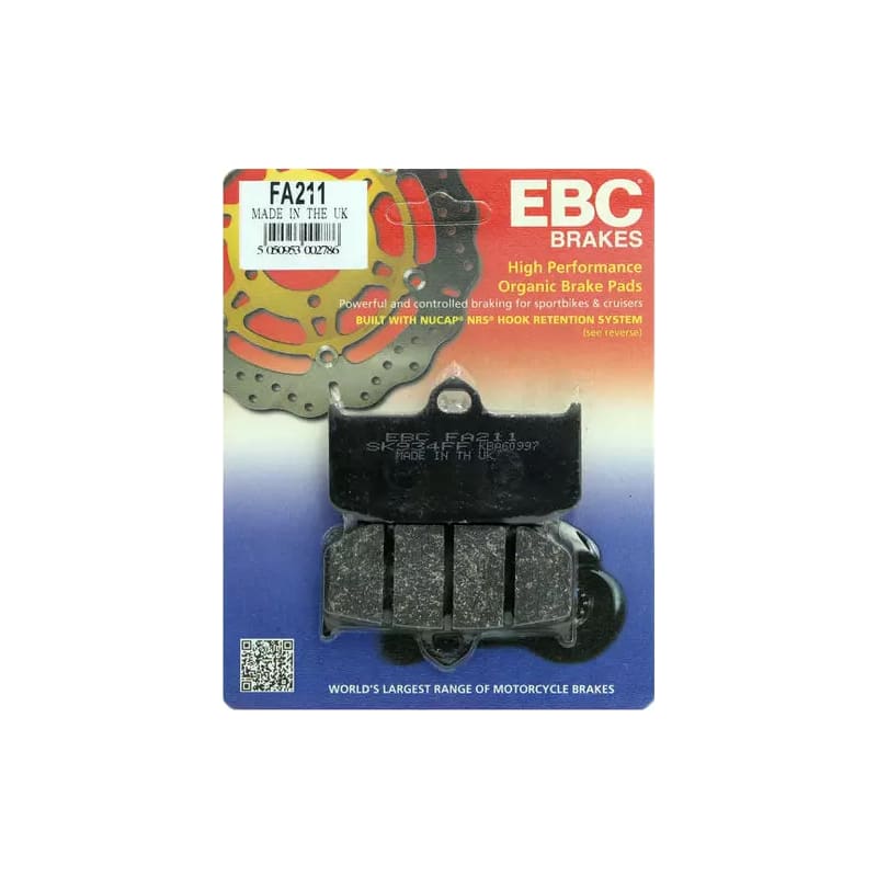 Klocki hamulcowe EBC FA 211 (2 szt.)