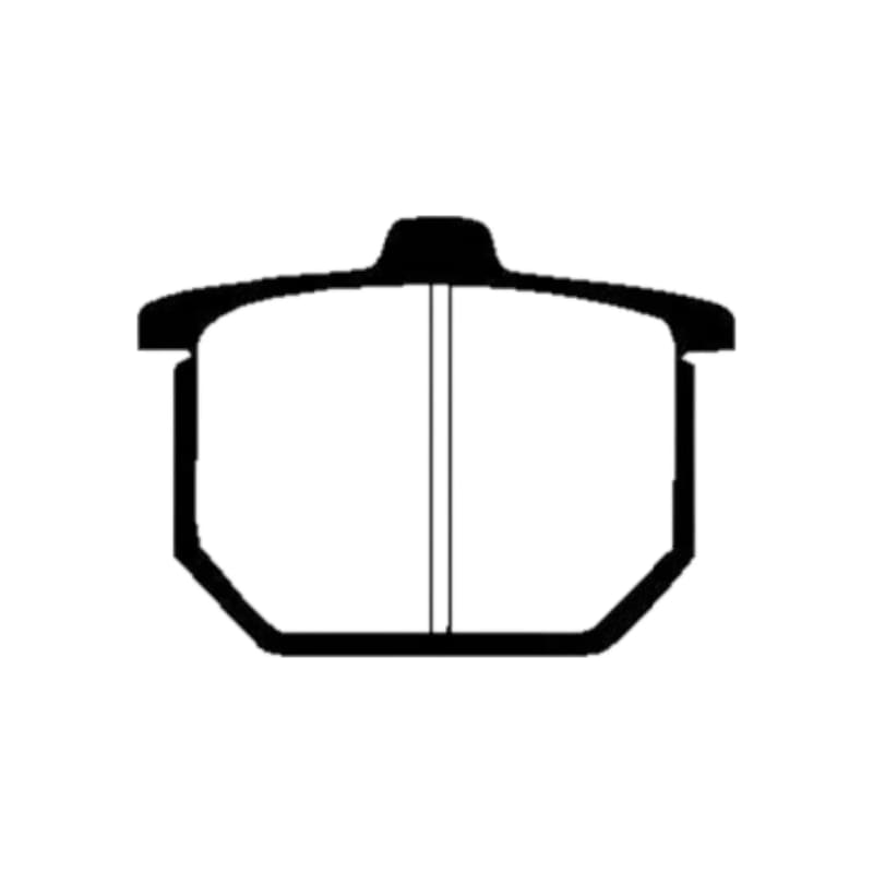 Klocki hamulcowe EBC FA 029 V (2 szt.)