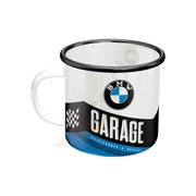 Kubek emaliowany BMW Garage