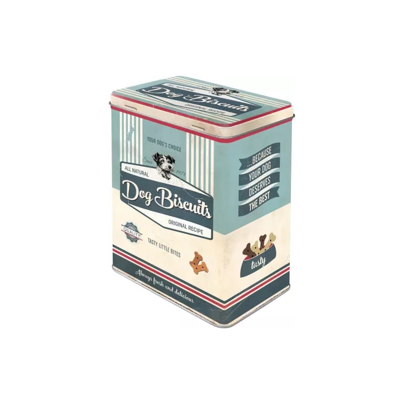 Puszka blaszana L PfotenSchild-Dog Biscui