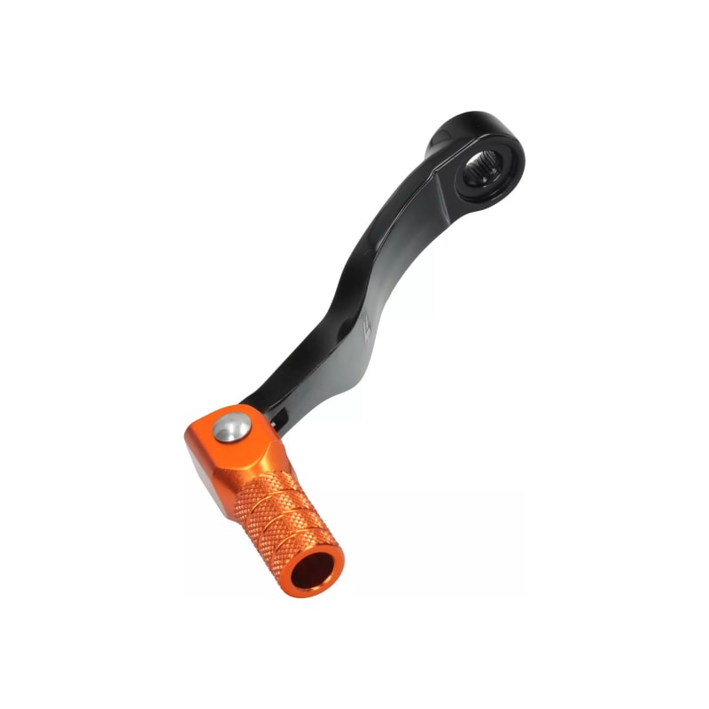 Dźwignia zmiany biegów aluminiowa HLP KTM SX 85 125 150 EXC-F SX-F 450 czarno-pomarańczowy