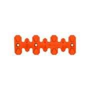 Osłona kolektora wydechu krótka 22 cm Polisport pomarańczowy