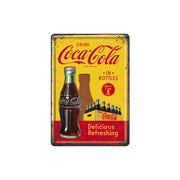 Pocztówka blaszana 14x10cm Coca-Cola