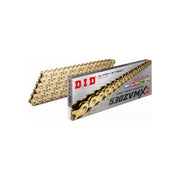 Łańcuch napędowy DID 530 ZVMX2 106 X-Ring G&G otwarty z zakuwką złoty