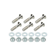 Zestaw śrub zębatki tylnej z nakrętkami HLP M8x34mm 6 szt.