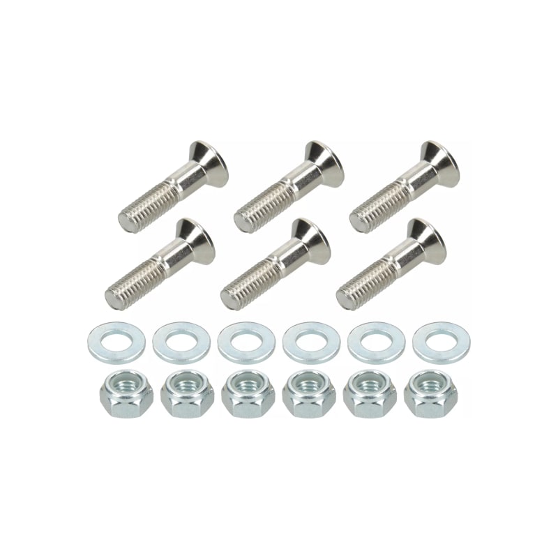 Zestaw śrub zębatki tylnej z nakrętkami HLP M8x34mm 6 szt.