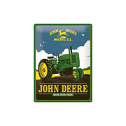Plakat blaszany 30x40cm John Deere Made Wit