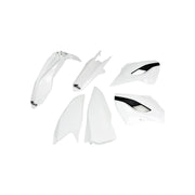 Komplet plastików UFO Husqvarna TE FE 125 250 300 350 450 15 biały