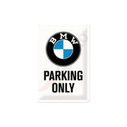 Plakat blaszany 20x30cm BMW Parking Only