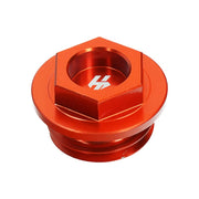 Korek wlewu oleju HLP M24x3.0mm pomarańczowy