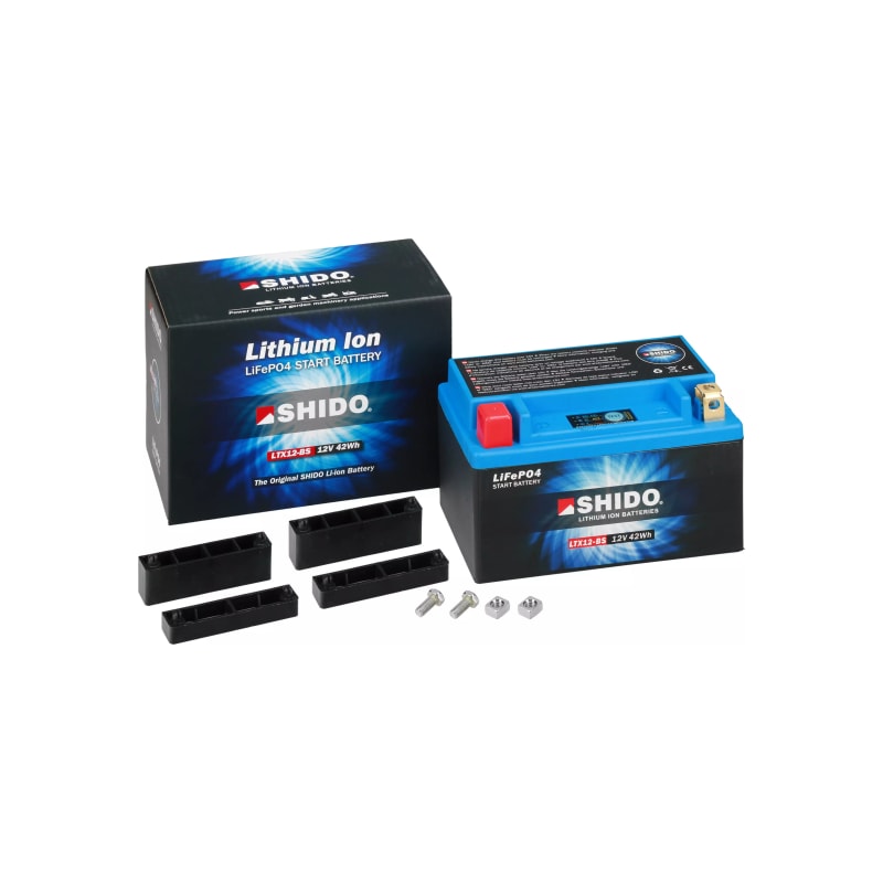Akumulator litowo-jonowy Shido LTX12-BS YTX12-BS Li-Ion 12V 4Ah