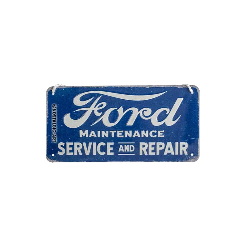 Zawieszka blaszana na ścianę 10x20cm Ford Service