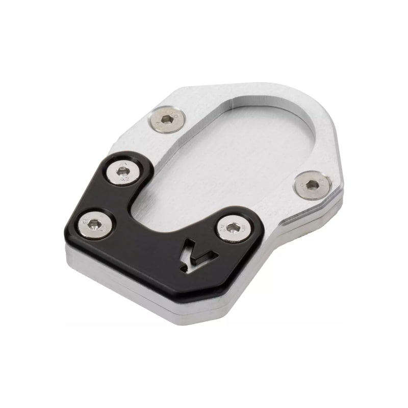 Poszerzenie stopki bocznej KTM 690 Husqvarna 701 czarno srebrne Yakk EXP