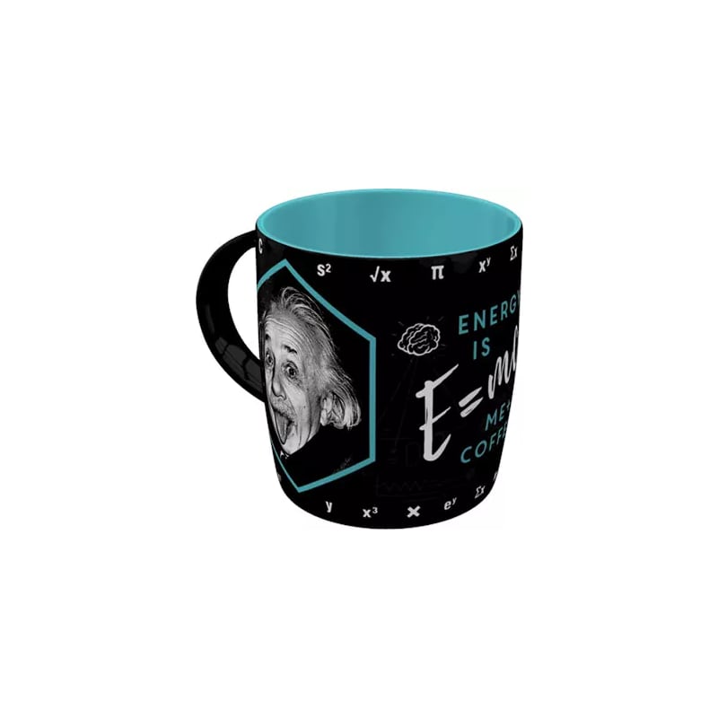 Kubek ceramiczny Einstein Energy = Me + Coffe