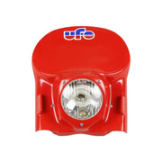 Lampa owiewka przód UFO Vintage 78-88 czerwony