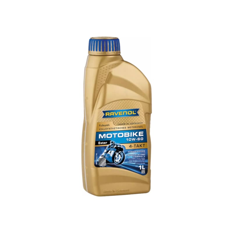 Olej silnikowy Ravenol Motobike 4T Ester 10W-60 Syntetyczny 1l - 7100