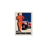 Magnes na lodówkę 6x8cm Mercedes-Benz Woman