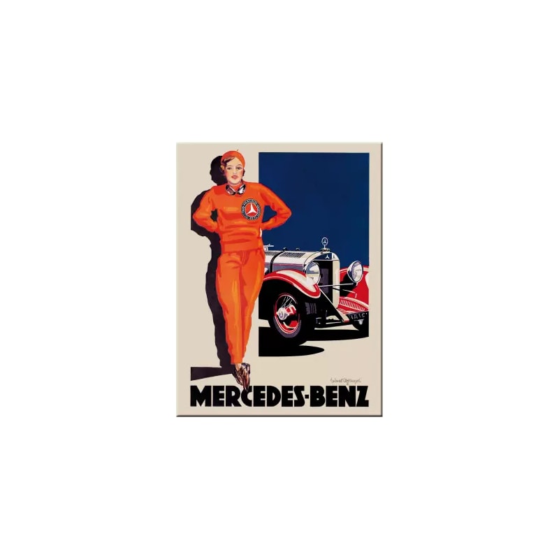 Magnes na lodówkę 6x8cm Mercedes-Benz Woman