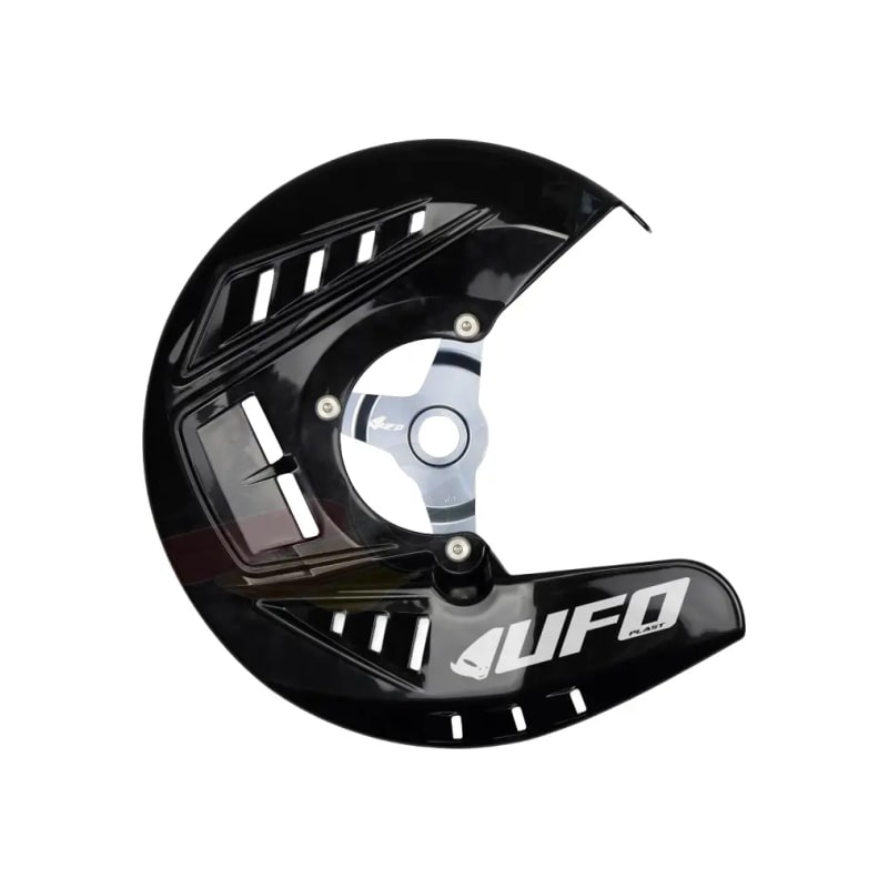 Osłona tarczy hamulcowej przód UFO Honda CRF 250R 13-21 CRF 450R 13-20 czarny
