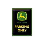 Plakat blaszany 30x40cm John Deere Parking
