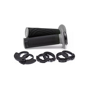 Manetki kierownicy z adapterami Domino D200 czarny szary