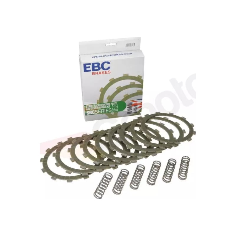 Komplet kewlarowych tarcz sprzęgła ze sprężynami EBC SRC 81